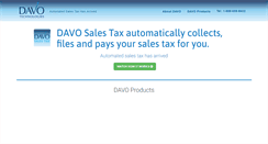 Desktop Screenshot of davotechnologies.com