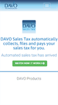 Mobile Screenshot of davotechnologies.com